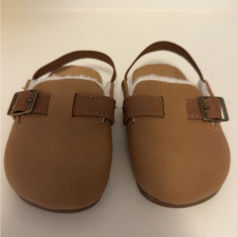 Old Navy Tan Kids Moccasins with Buckle